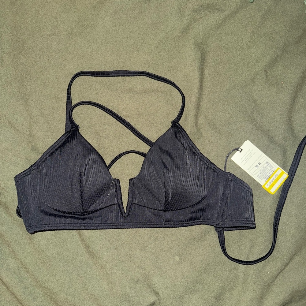 Target Black Strappy Bra